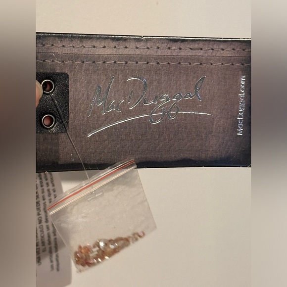 MAC DUGGAL SLEEVELESS HIGH NECK BEADED MIDI SHEATH DRESS - Picture 8 of 10